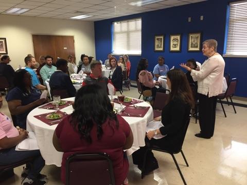 desoto students attend dining class